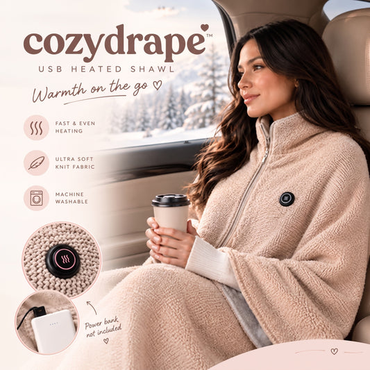CozyDrape Heated Blanket