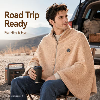 CozyDrape Heated Blanket